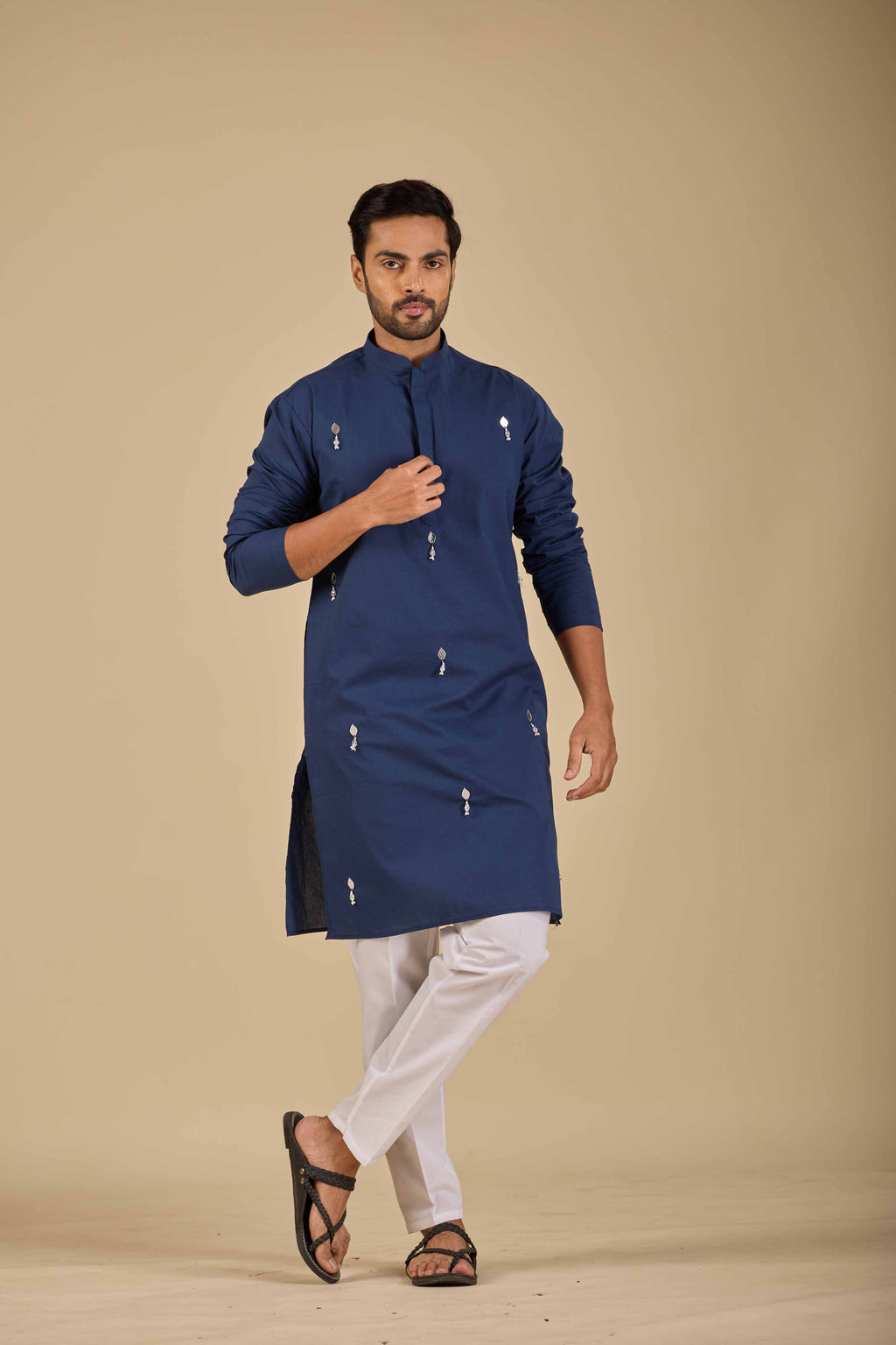 Royal Blue Men’s Kurta